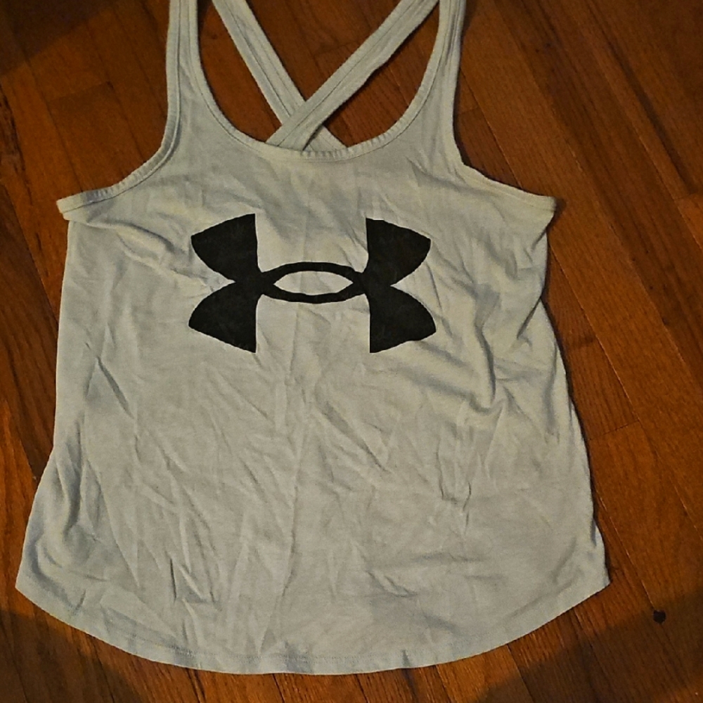 Light Grey Under Armor Tank Top